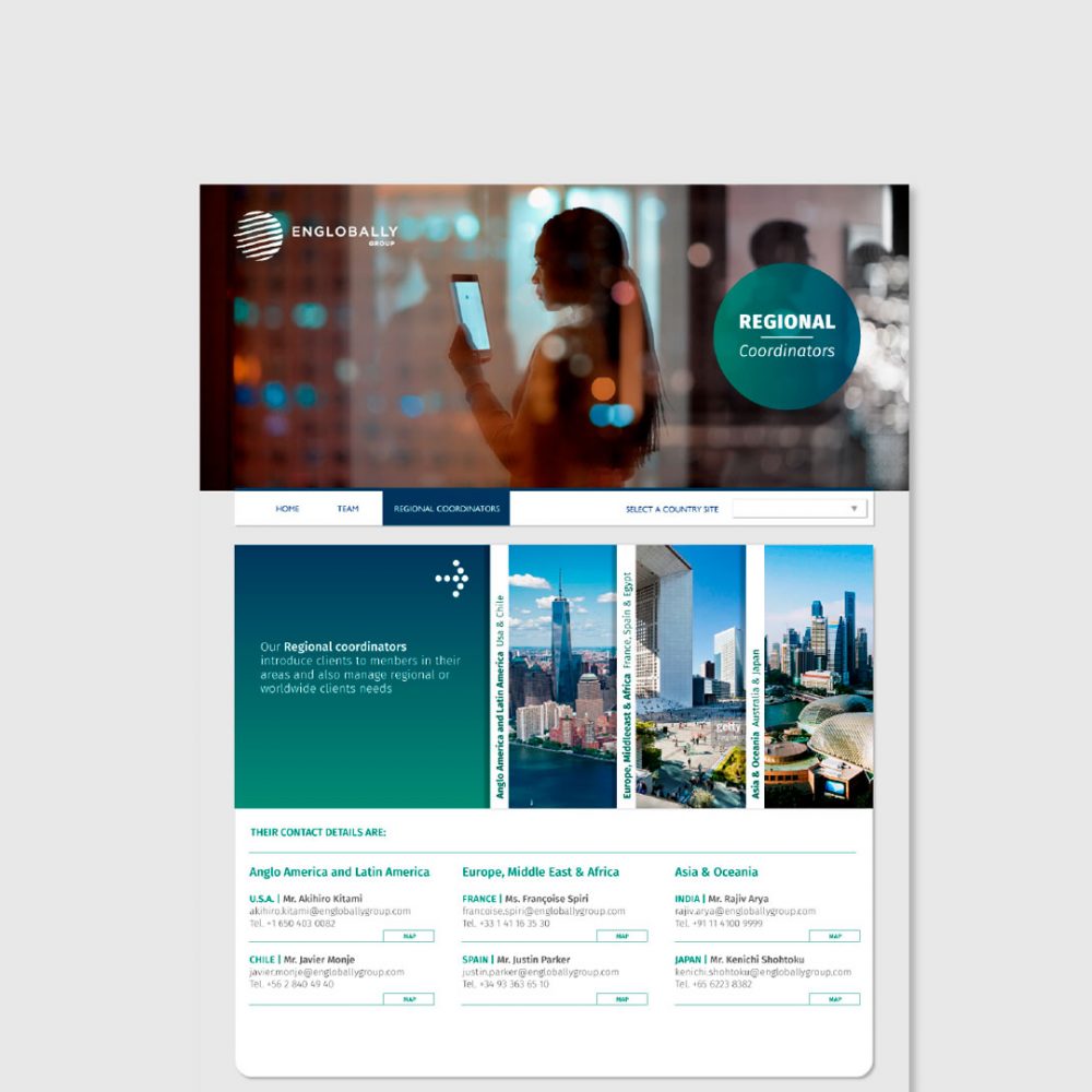 graphic design Web Englobally Group