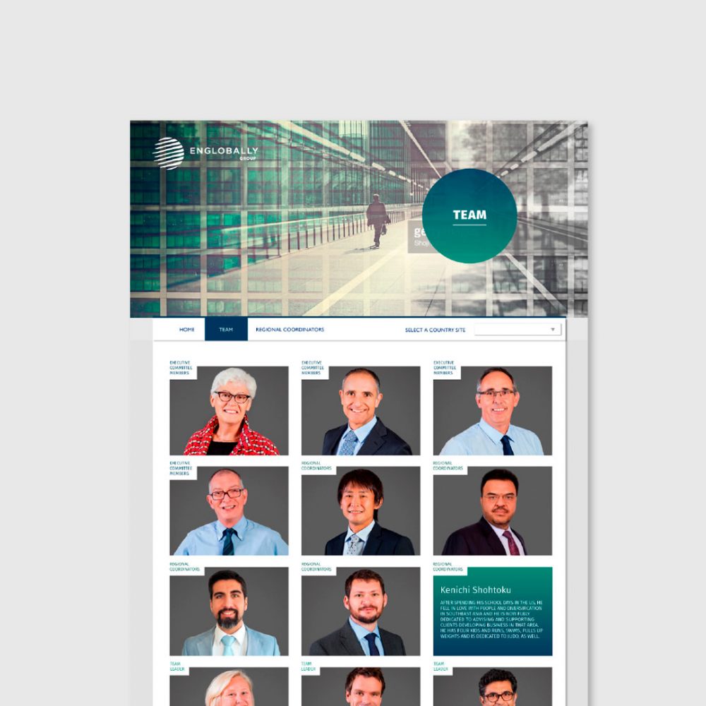 graphic design Web Englobally Group