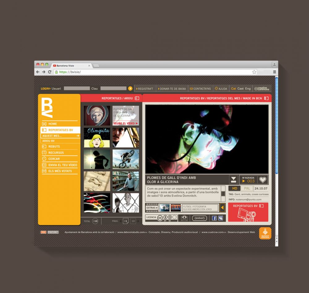 Web Barcelona Visió