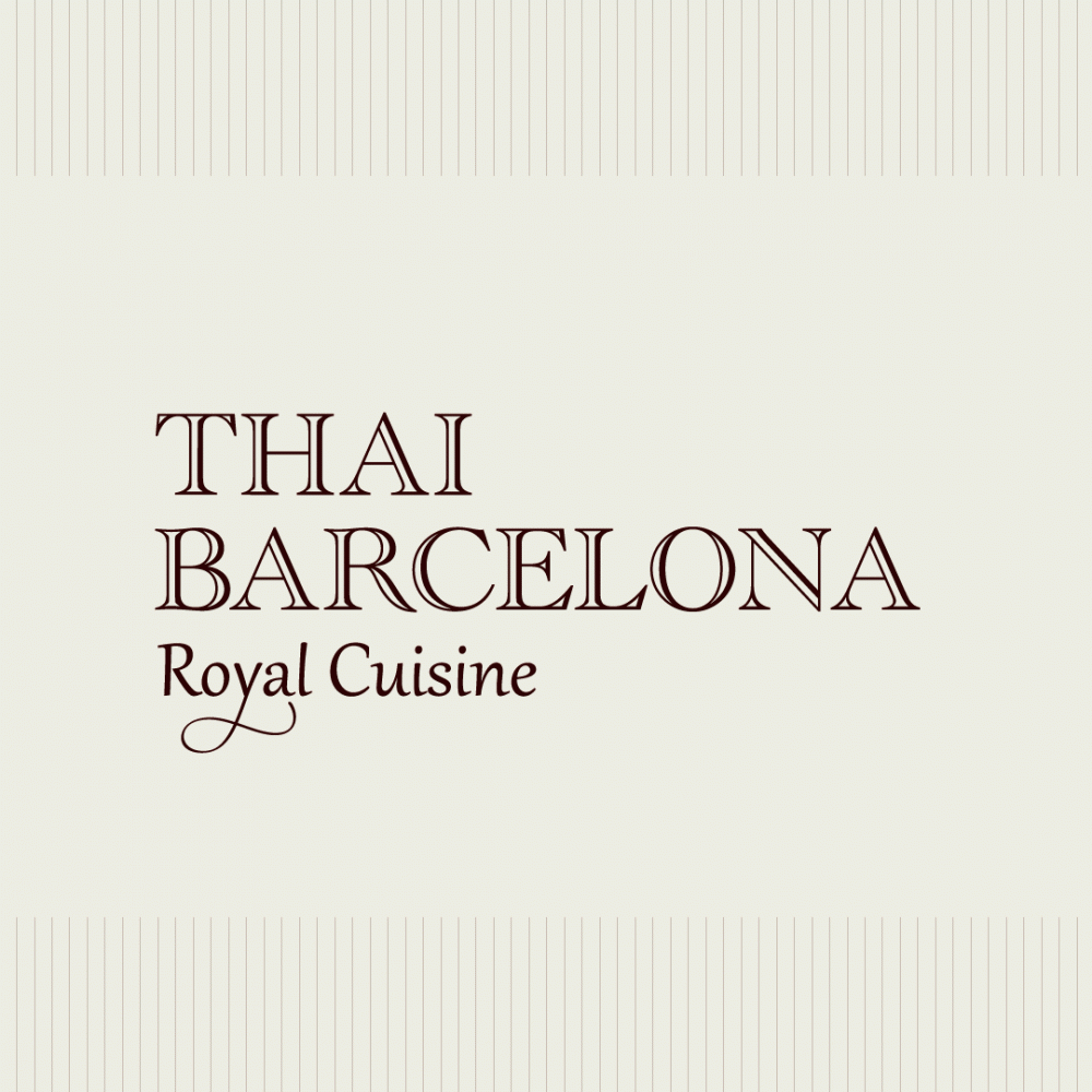 graphic design Thai Barcelona logo